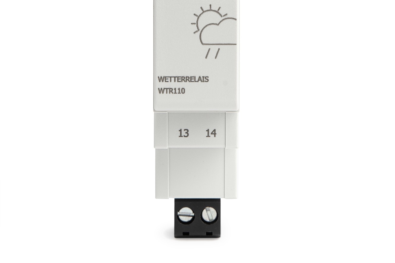 WTR110 Anschluss Relais Klemme
