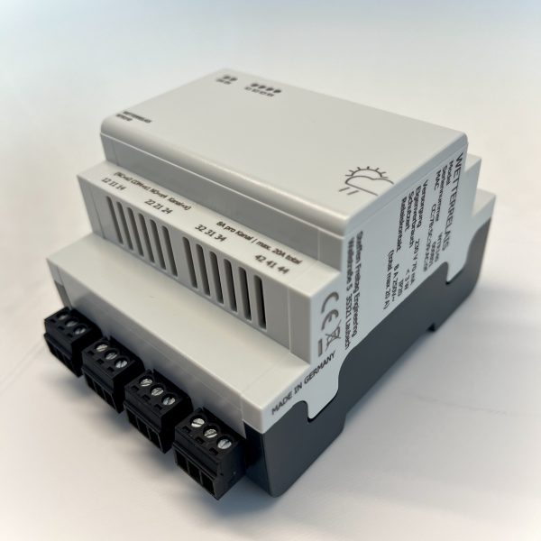 WTR140_Seite Steuerung mit Wetterprognose und Zeitfunktionen - LAN, 4 Wechslerkontakte, 230V AC