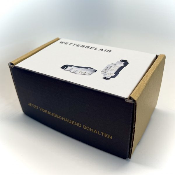 WTR140_Verpackung Steuerung mit Wetterprognose und Zeitfunktionen - LAN, 4 Wechslerkontakte, 230V AC