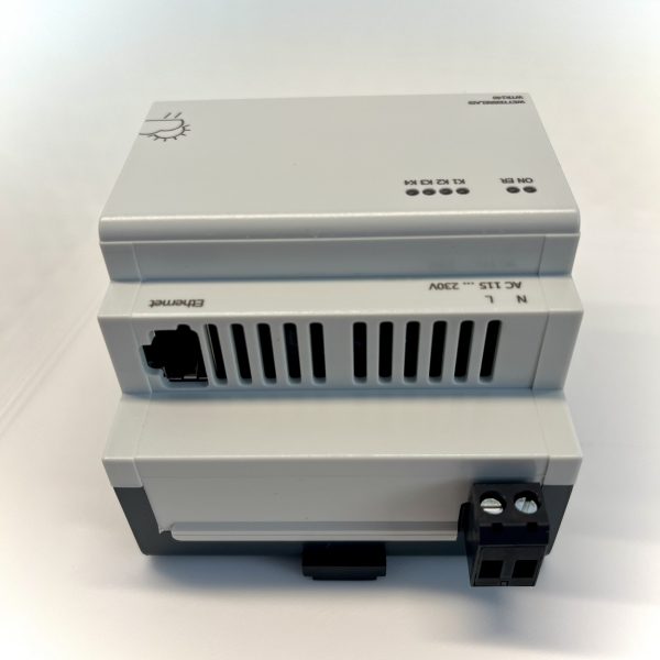 WTR140_oben Steuerung mit Wetterprognose und Zeitfunktionen - LAN, 4 Wechslerkontakte, 230V AC
