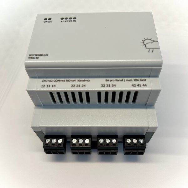 WTR140_unten Steuerung mit Wetterprognose und Zeitfunktionen - LAN, 4 Wechslerkontakte, 230V AC